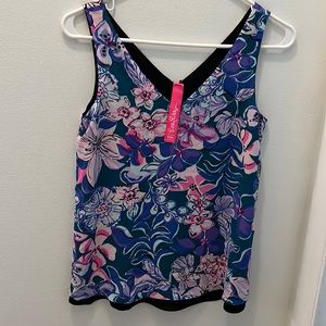 Lilly Pulitzer Florin Tank (reversible) size xxs NWOT